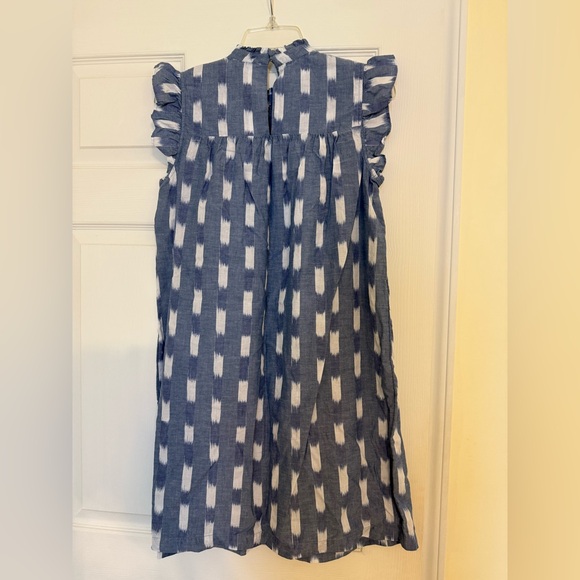 Blue and White Mini Dress - Picture 3 of 3